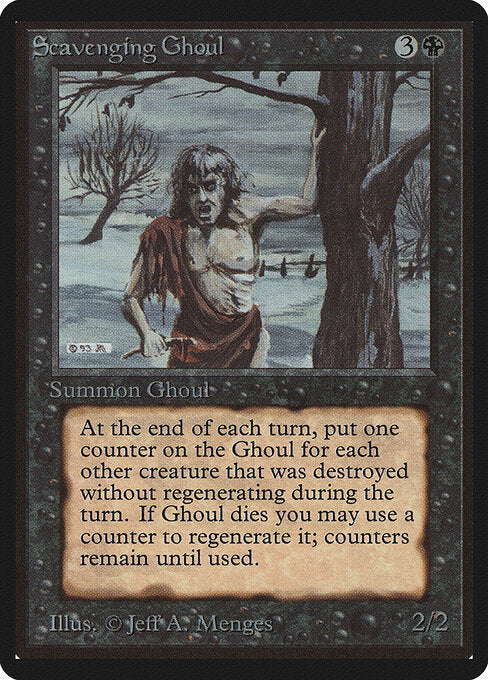 Scavenging Ghoul - Limited Edition Beta - 127