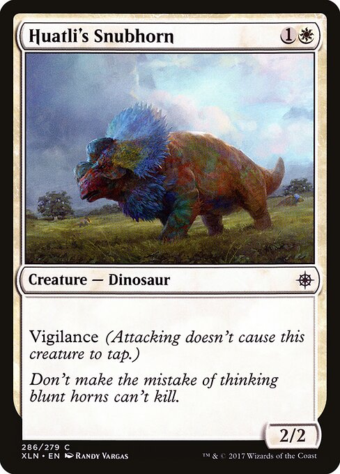 Huatli's Snubhorn - Ixalan - 286