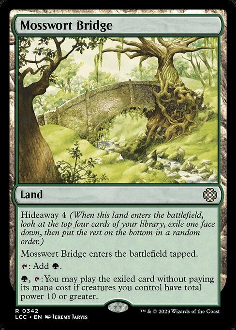 Mosswort Bridge - The Lost Caverns of Ixalan Commander - 342