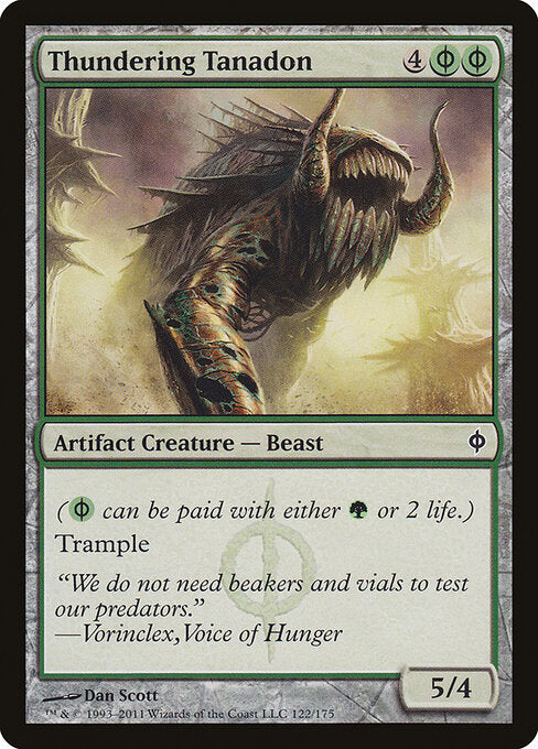Thundering Tanadon - New Phyrexia - 122