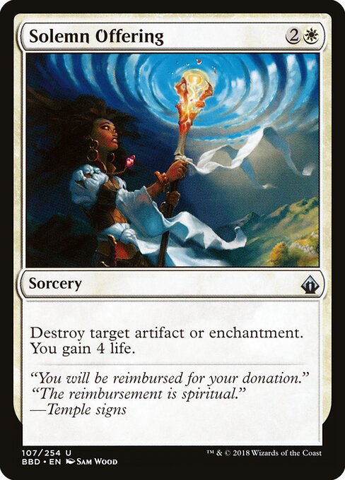Solemn Offering - Battlebond - 107