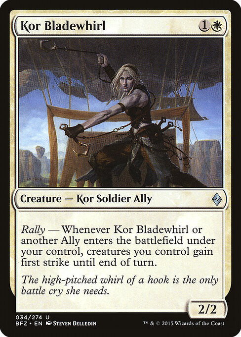 Kor Bladewhirl - Battle for Zendikar - 34