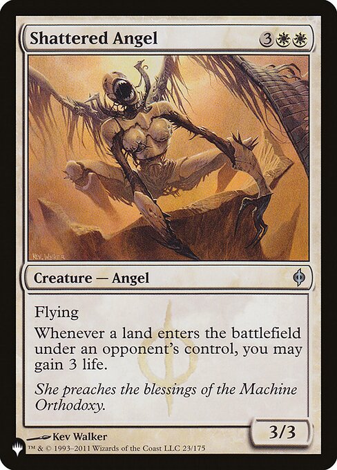 Shattered Angel - The List - NPH-23