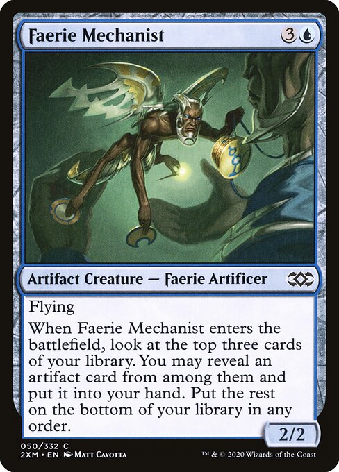 Faerie Mechanist - Double Masters - 50