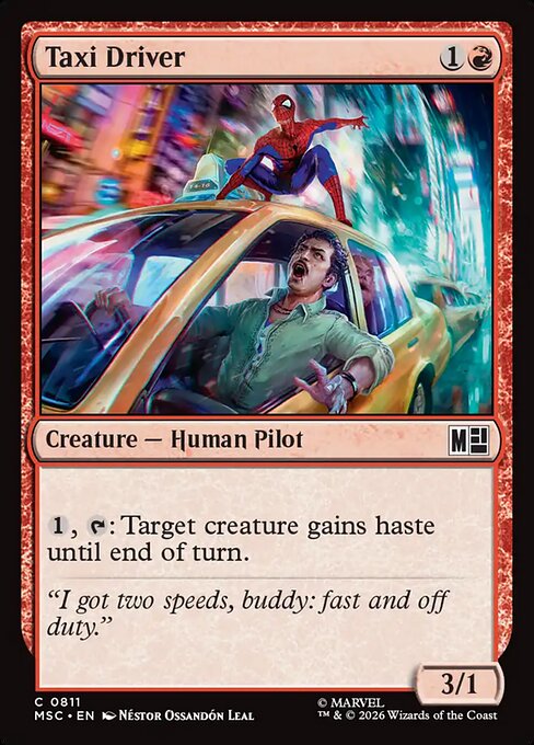 Taxi Driver - Marvel Super Heroes Commander - 811