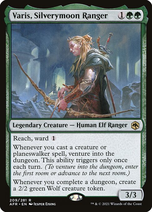 Varis, Silverymoon Ranger - Adventures in the Forgotten Realms - 209