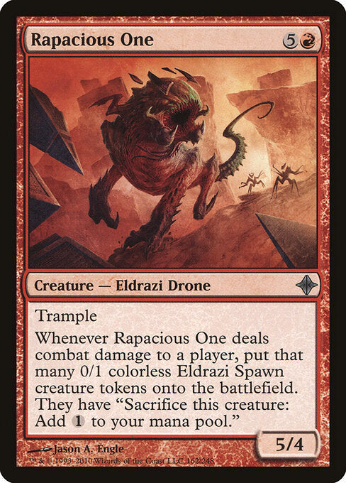 Rapacious One - Rise of the Eldrazi - 162