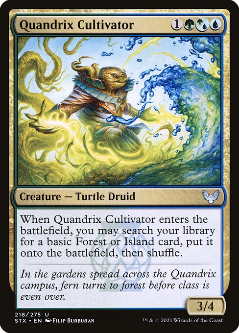 Quandrix Cultivator - Strixhaven: School of Mages - 218
