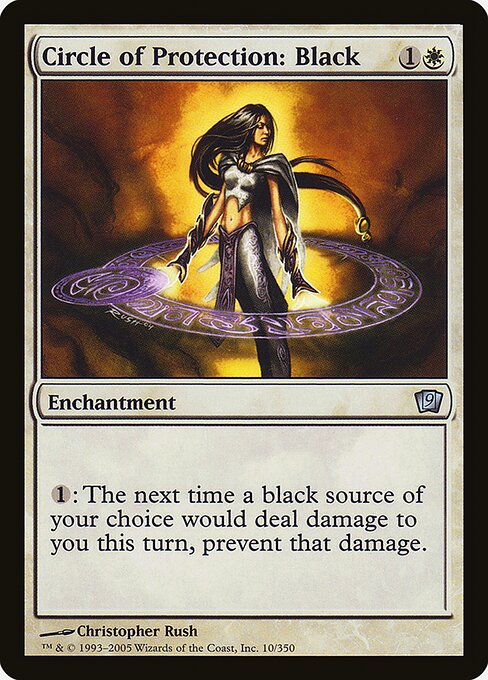 Circle of Protection: Black - Ninth Edition - 10★