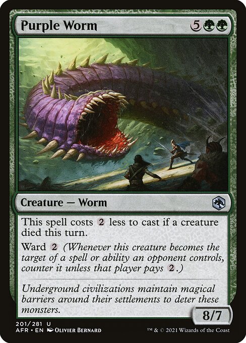 Purple Worm - Adventures in the Forgotten Realms - 201
