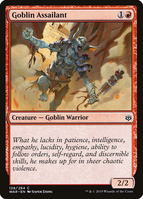 Goblin Assailant - War of the Spark - 128
