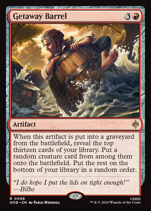 Getaway Barrel - The Hobbit - 98