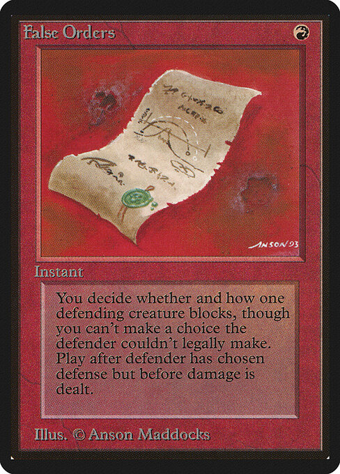 False Orders - Limited Edition Beta - 148
