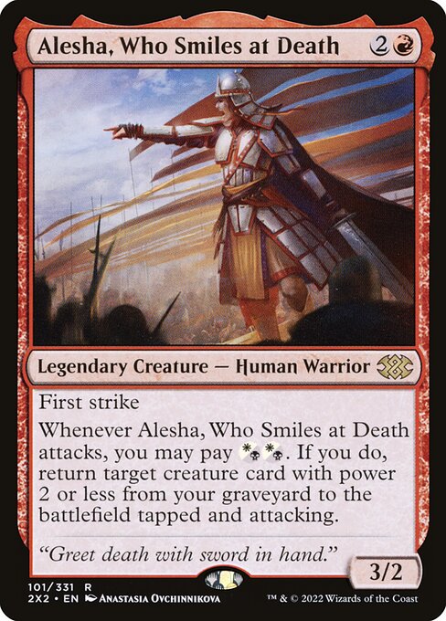 Alesha, Who Smiles at Death - Double Masters 2022 - 101