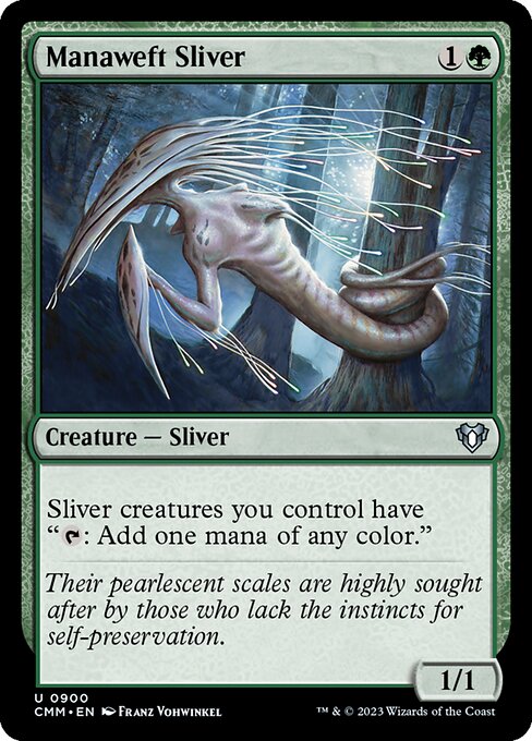 Manaweft Sliver - Commander Masters - 900