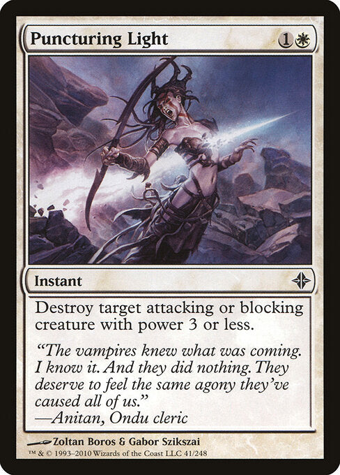 Puncturing Light - Rise of the Eldrazi - 41