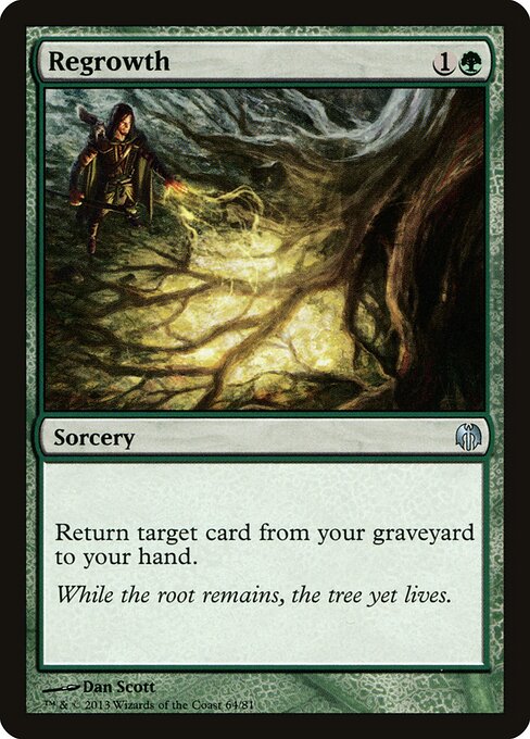 Regrowth - Duel Decks: Heroes vs. Monsters - 64