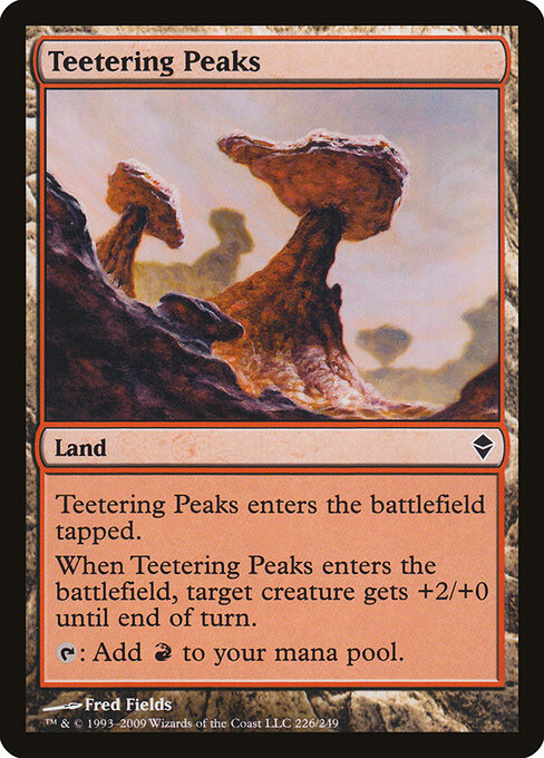 Teetering Peaks - Zendikar - 226