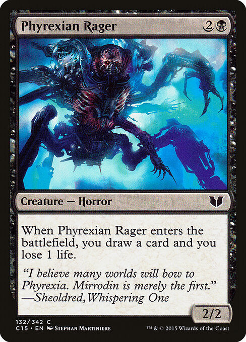 Phyrexian Rager - Commander 2015 - 132