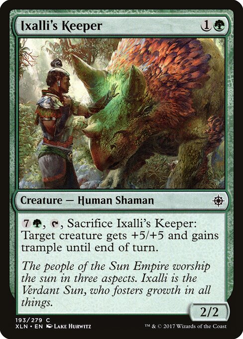 Ixalli's Keeper - Ixalan - 193