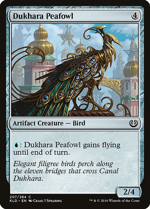 Dukhara Peafowl - Kaladesh - 207