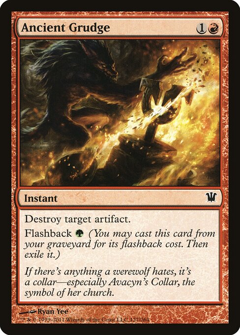 Ancient Grudge - Innistrad - 127