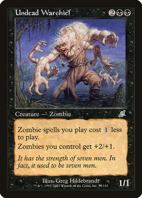 Undead Warchief - Scourge - 78