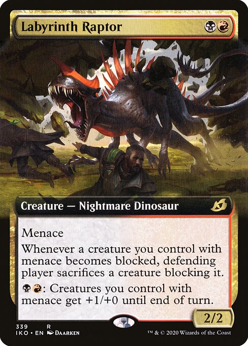 Labyrinth Raptor - Ikoria: Lair of Behemoths - 339