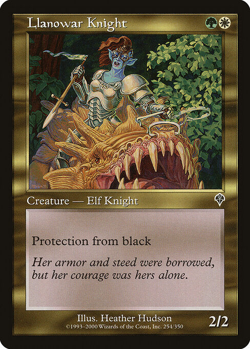 Llanowar Knight - Invasion - 254