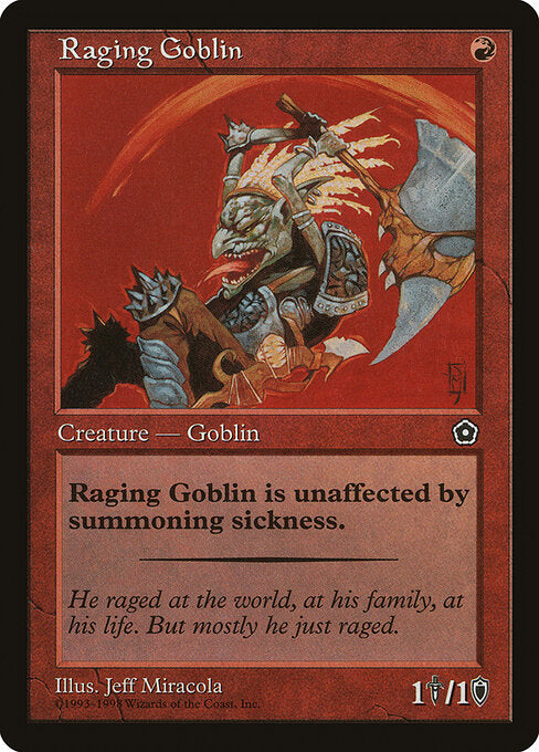 Raging Goblin - Portal Second Age - 114