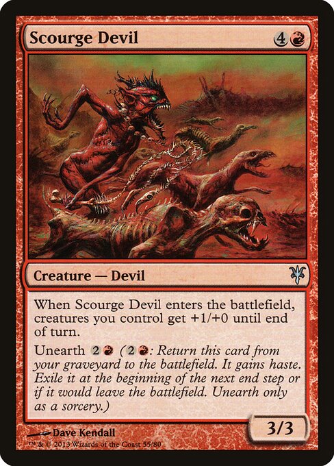 Scourge Devil - Duel Decks: Sorin vs. Tibalt - 55