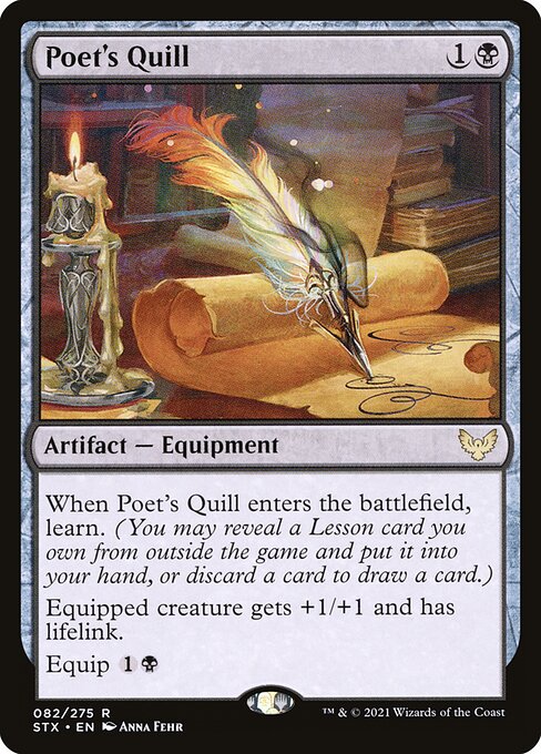 Poet's Quill - Strixhaven: School of Mages - 82