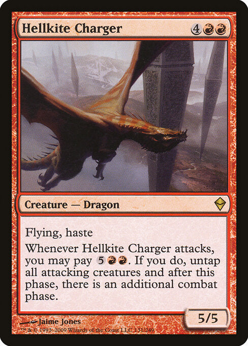 Hellkite Charger - Zendikar - 131