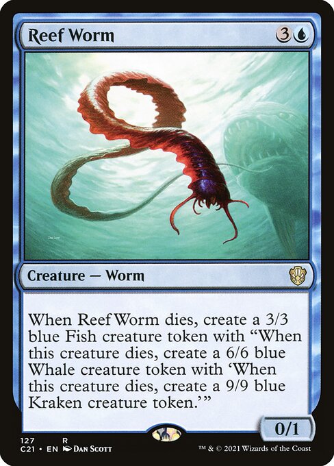 Reef Worm - Commander 2021 - 127