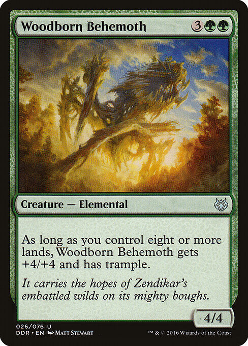 Woodborn Behemoth - Duel Decks: Nissa vs. Ob Nixilis - 26