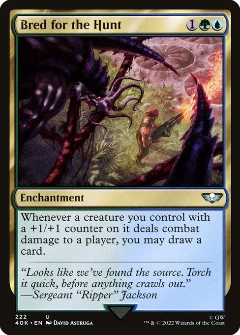Bred for the Hunt - Warhammer 40,000 Commander - 222