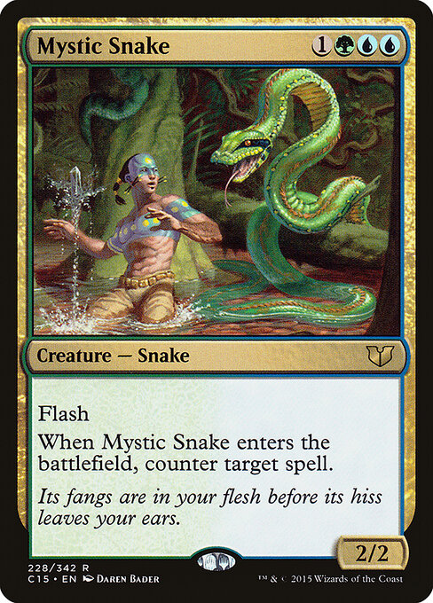Mystic Snake - Commander 2015 - 228
