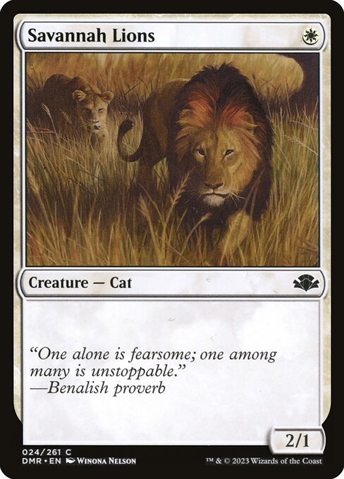 Savannah Lions - Dominaria Remastered - 24