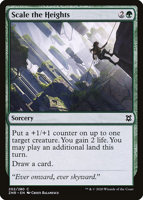 Scale the Heights - Zendikar Rising - 202