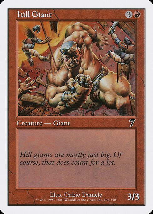 Hill Giant - Seventh Edition - 196