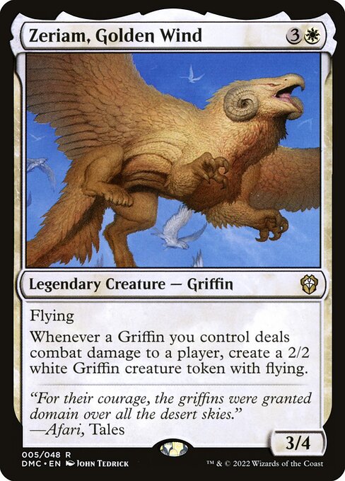 Zeriam, Golden Wind - Dominaria United Commander - 5