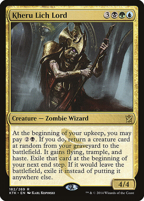 Kheru Lich Lord - Khans of Tarkir - 182