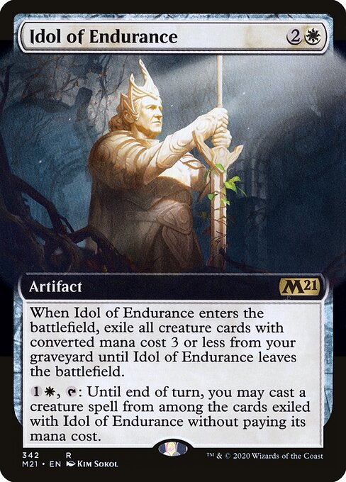 Idol of Endurance - Core Set 2021 - 342