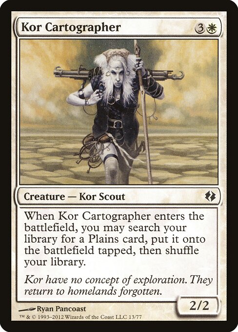 Kor Cartographer - Duel Decks: Venser vs. Koth - 13