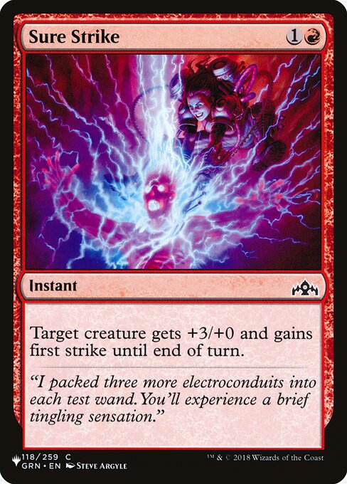 Sure Strike - The List - GRN-118