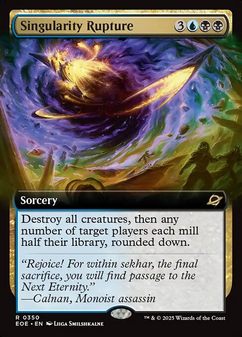 Singularity Rupture - Edge of Eternities - 350