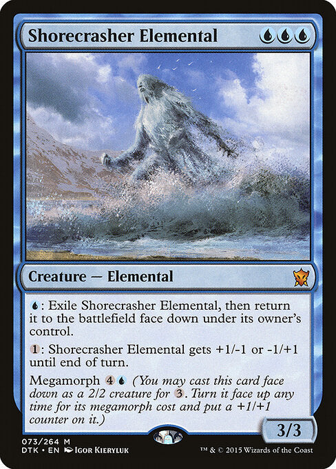 Shorecrasher Elemental - Dragons of Tarkir - 73