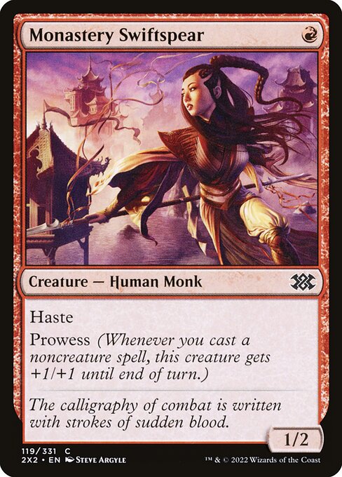 Monastery Swiftspear - Double Masters 2022 - 119