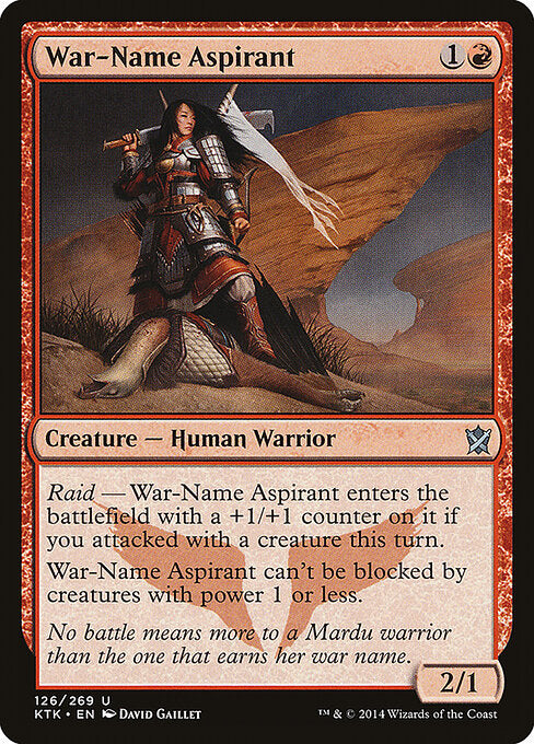 War-Name Aspirant - Khans of Tarkir - 126
