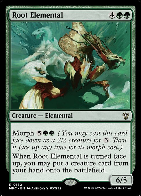 Root Elemental - Murders at Karlov Manor Commander - 182